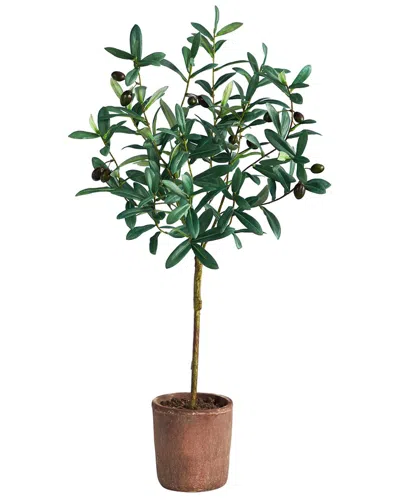 Nearly Natural 31in Olive Artificial Tree In Green