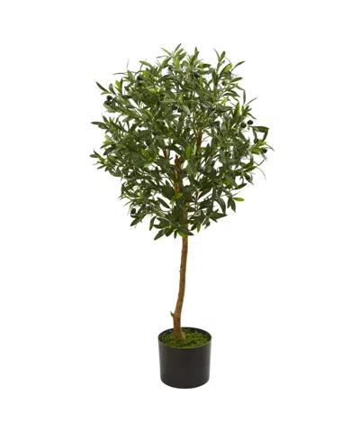 Nearly Natural 3.5' Olive Artificial Tree In Green