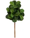 Nearly Natural 3.5ft Artificial Fiddle Leaf Tree In Green