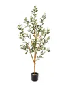 Nearly Natural 3.5ft Olive Artificial Tree In Green