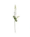 Nearly Natural 38.5" Delphinium Stem, Set Of 12 In White