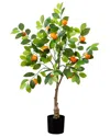 Nearly Natural Artificial Tangerine Tree