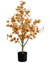 Nearly Natural 3ft. Autumn Eucalyptus Artificial Tree In Multi