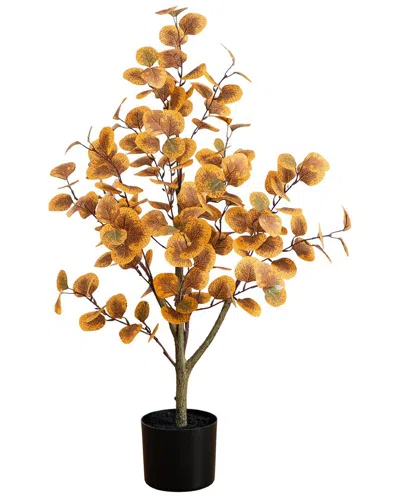 Nearly Natural 3ft. Autumn Eucalyptus Artificial Tree In Multi