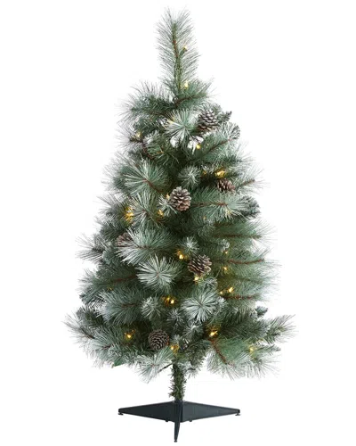 NEARLY NATURAL NEARLY NATURAL 3FT. FROSTED TIP BRITISH TREE