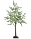 Nearly Natural 3ft Lighted Artificial Cypress Tree With 120 Warm White Led  Lights In Green
