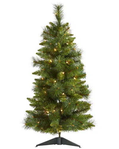 Nearly Natural 3ft New Haven Pine Artificial Christmas Tree In Green