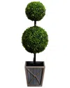 Nearly Natural 3ft. Uv Resistant Artificial Double Ball Boxwood T