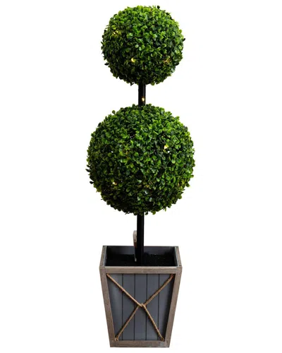 Nearly Natural 3ft. Uv Resistant Artificial Double Ball Boxwood T
