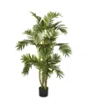 Nearly Natural 4' Areca Palm Faux Silk Tree In Green