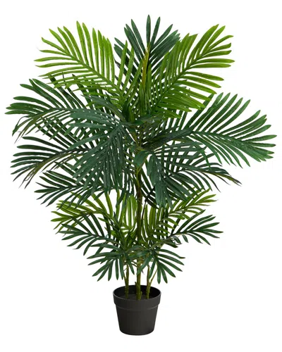 Nearly Natural 40in Areca Artificial Palm Tree Uv-resistant (indoor/outdoor) In Green