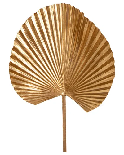 Nearly Natural 40in. Artificial Golden Ruffled Fan Palm Stems