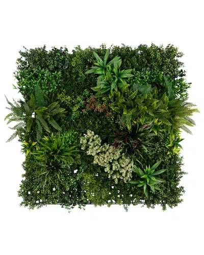 Nearly Natural 40in. X 40in. Uv Resistant Amazon Rainforest Artif In Green