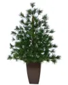 Nearly Natural 40in Yukon Mixed Pine Artificial Christmas Tree In Green