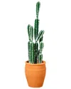 Nearly Natural 41in. Artificial Cactus In Terracotta Planter