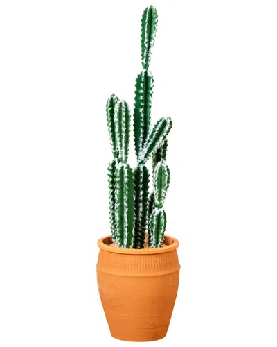 Nearly Natural 41in. Artificial Cactus In Terracotta Planter
