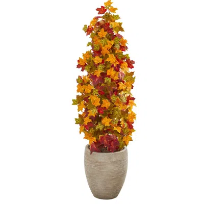 NEARLY NATURAL NEARLY NATURAL 42-INCH AUTUMN MAPLE ARTIFICIAL TREE