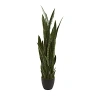 Nearly Natural 46in. Sansevieria Artificial Plant In Green