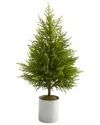Nearly Natural 49in. Norfolk Island Pine Natural Look Artificial Tree In Green