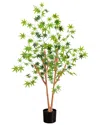 Nearly Natural 4-foot Artificial Maple Tree In Green