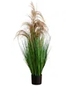 Nearly Natural 4ft Artificial Pampas Grass In Green