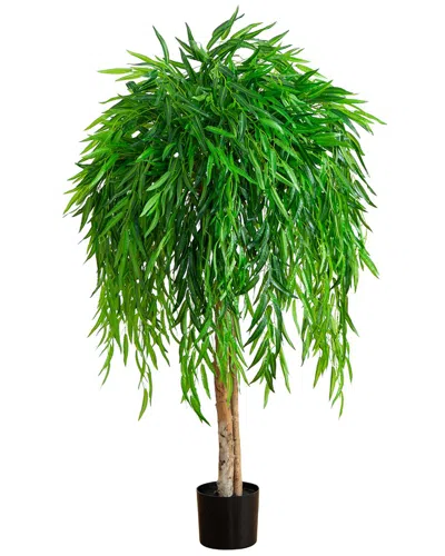 Nearly Natural 4ft. Artificial Willow Tree (real Touch)