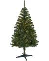 Nearly Natural 4ft Northern Tip Pine Artificial Christmas Tree W In Green