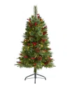 Nearly Natural 4ft Norway Mixed Pine Artificial Christmas Tree In Green