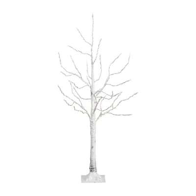 Nearly Natural 4ft Pre-lit Artificial White Birch With 180 Warm White Led Lights 4 Foot Pre-lit Birch Christmas Tre
