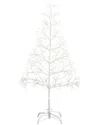 Nearly Natural 4ft. Pre-lit Artificial White Starburst Tree In White