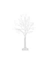 Nearly Natural 4ft. Pre-lit Artificial White Twig Tree With 160 Warm White Led Lights In White