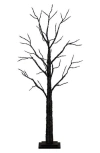 Nearly Natural 4ft Prelit Halloween Twig Tree In Black