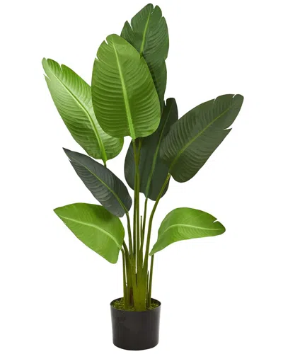 Nearly Natural 4ft Travelers Palm Artificial Tree In Green
