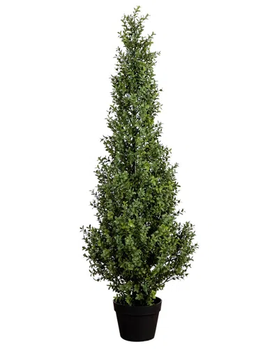 Nearly Natural 4ft. Uv Resistant Artificial Boxwood Topiary Tree