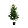 Nearly Natural Artificial Norfolk Pine 5 Foot Potted Pine Christmas Tree In Green