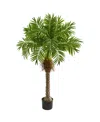 Nearly Natural 58" Robellini Palm Artificial Tree In Green