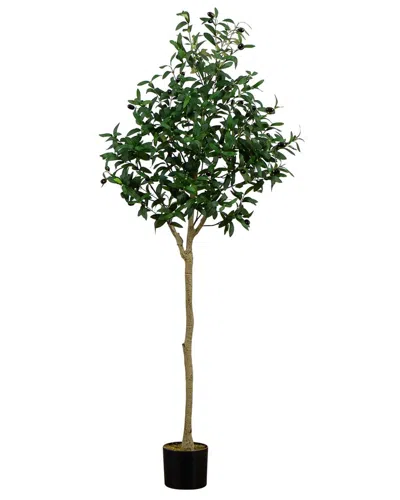 Nearly Natural 5ft Artificial Eucalyptus Tree In Green