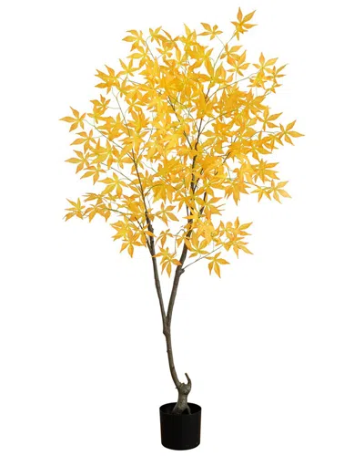 Nearly Natural 5ft. Autumn Maple Artificial Fall Tree
