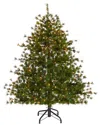 Nearly Natural 5ft. Colorado Mountain Pine Artificial Christmas Tree In Green