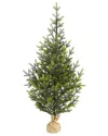 Nearly Natural 5ft. Fraser Fir Natural Look Artificial Christmas Tree In Green