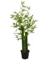 Nearly Natural 5' Green Bamboo Artificial Tree