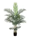 Nearly Natural 5ft Indoor/outdoor Uv-resistant Artificial Areca Palm Tree In Green
