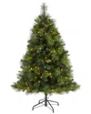 Nearly Natural 5ft. North Carolina Mixed Pine Artificial Christmas Tree In Green