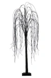 Nearly Natural 5ft Prelit Halloween Twig Tree In Black