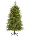 Nearly Natural 5ft. Vancouver Fir Natural Look Artificial Christmas Tree In Green