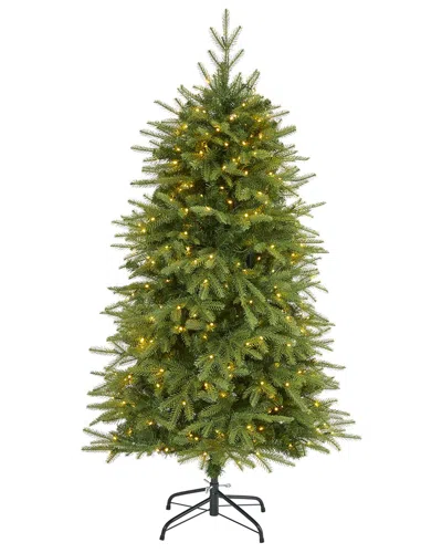 Nearly Natural 5ft. Vancouver Fir Natural Look Artificial Christmas Tree In Green