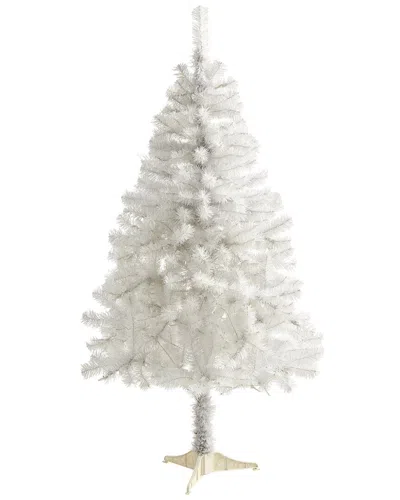 NEARLY NATURAL NEARLY NATURAL 5FT WHITE ARTIFICIAL CHRISTMAS TREE