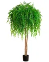 Nearly Natural 5ft. Willow Artificial Tree (real Touch)