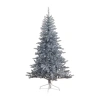 Nearly Natural 6ft. Artificial Silver Christmas Tree In Silver
