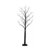 Nearly Natural 6ft. Pre-lit Artificial Halloween Twig Tree In Black